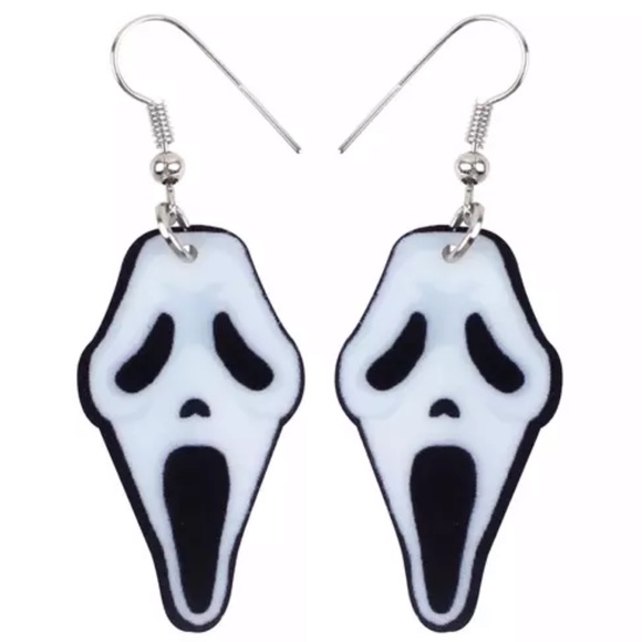 Jewelry - Iconic Scream Mask Earrings